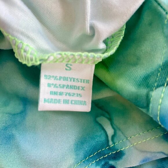 Art & Sol Colorful Flamingo Print Short Sleeve Top Women's Small NEW - Picture 9 of 10